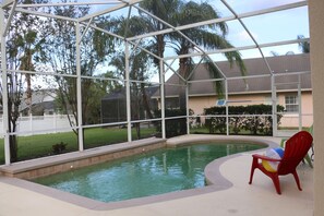 Outdoor pool - 4BR 3BA Home in Rolling Hiils by CV-7901 (Kissimmee)