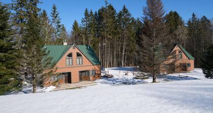☆ SKI PÄÄLLE & POIS len Kuusen Glen C suuri itäpolku / sauna, takka