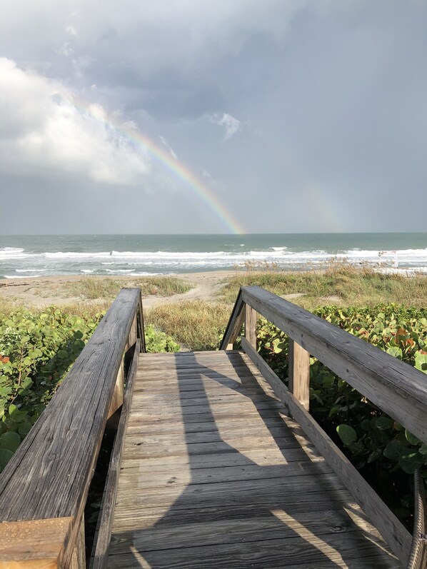 On the beach, sun loungers, beach towels - Awesome direct ocean beach house! (cocoa beach)