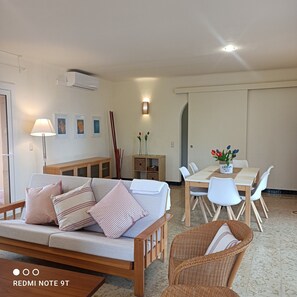 テレビ、暖炉、DVD プレーヤー、書庫