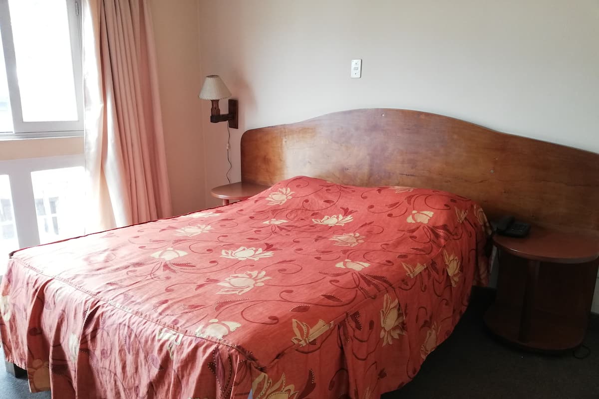 Blackout curtains, iron/ironing board, free WiFi, bed sheets