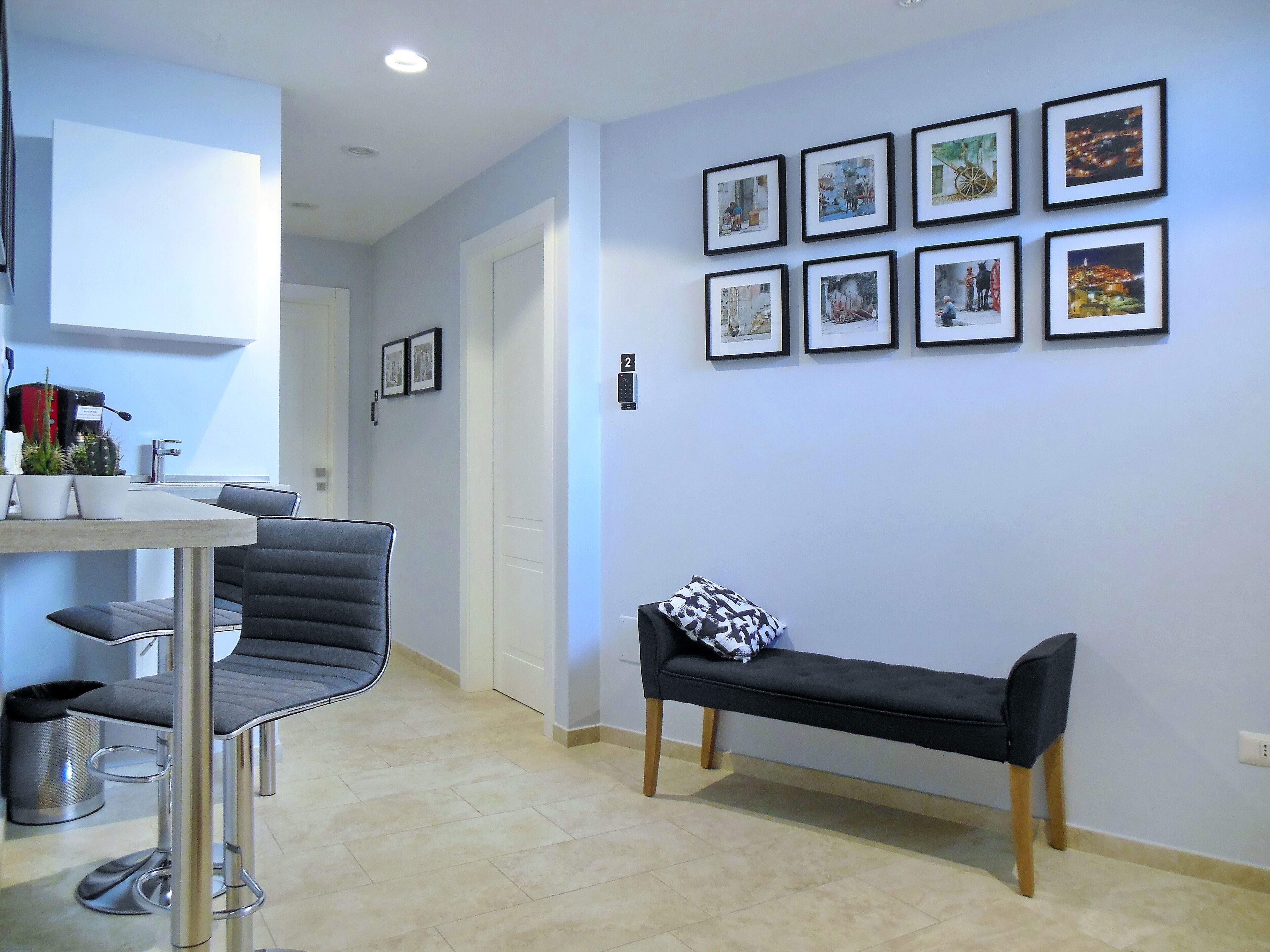 Sala de estar en el lobby