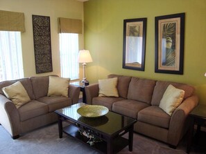 Living room - 3BR 2.5BA Home in Emerald Island Resort by CV-8479 (Kissimmee)