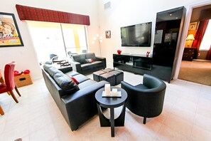 Villa, Multiple Bedrooms, Private Pool | Living room