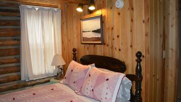 Cabaña familiar | 1 habitación, decoración personalizada y tabla de planchar con plancha