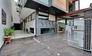 Entrée de l’hébergement