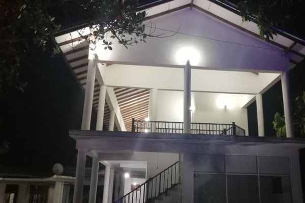 Front of property - evening/night