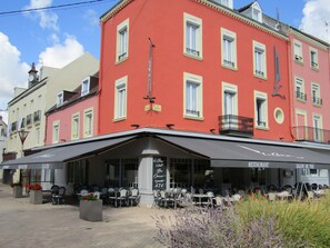 Façade de l’hébergement