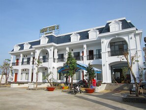 Façade de l’hébergement