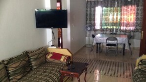Family Apartment, 2 Bedrooms, Smoking | Living room - Apt Casa North (Tangier)