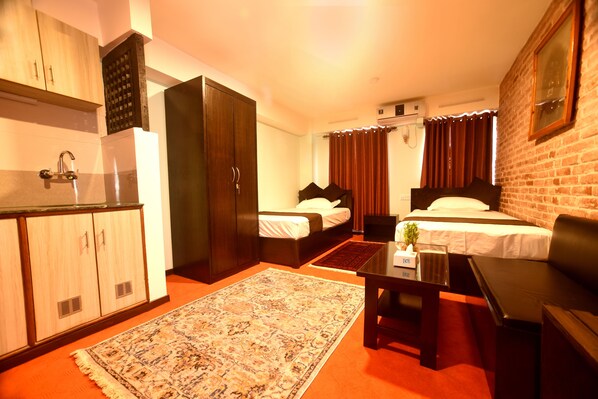 Phòng cách âm, truy cập Internet không dây miễn phí, bộ trải giường 