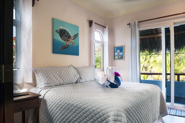 2 bedrooms, travel crib, free WiFi, bed sheets