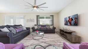 Luxury House, Multiple Beds, Non Smoking | Living room