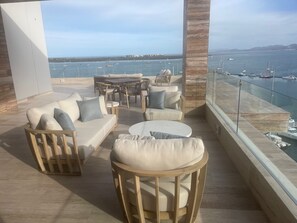 Outdoor dining - Amazing Vista Coral Condo (LA PAZ)