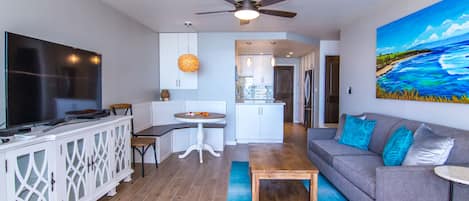 Televisión y reproductor de DVD