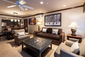 Televisio, takka, DVD-soitin