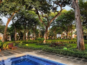 Beheizter Pool