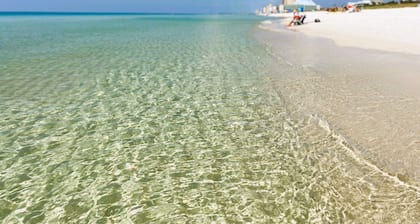 Bid-a-wee Beach Bungalow !! Yksityinen Suolaisen Veden Allas ~ Yksityinen Ranta Pääsy ~ Fire Pit