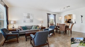 Smart-TV, Videospiele, DVD-Player, Tischfußball