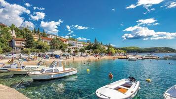 Beach nearby, fishing