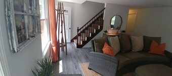 Less than a mile to the beach