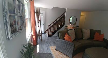 Less than a mile to the beach