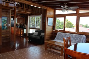 TV, DVD player, stereo - 2 bedrooms Apartment over the Caribbean Waters with incredible panoramic view ! (Isla. Colon)