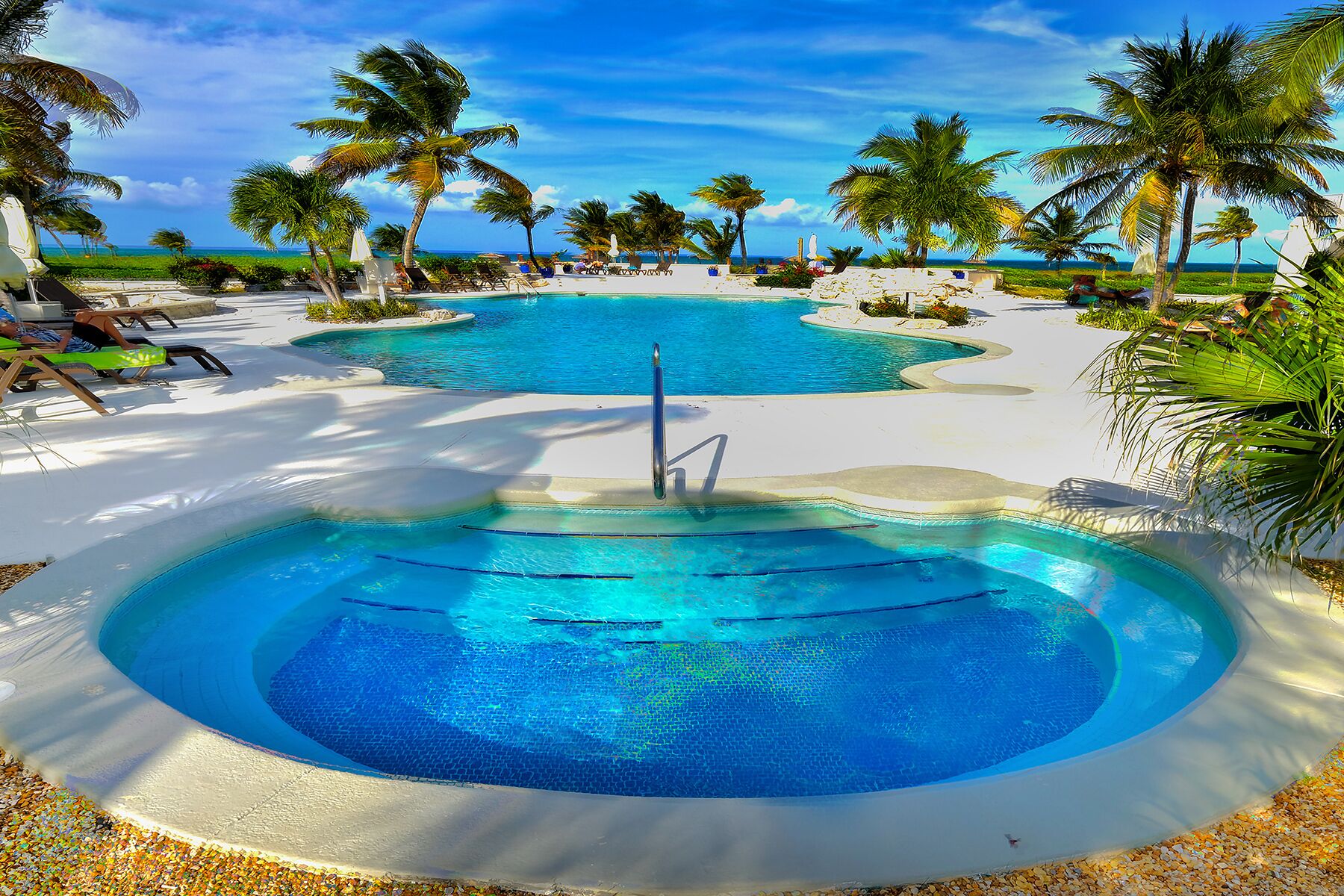 Pool and Hot Tub