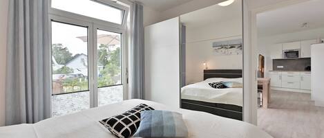 2 Schlafzimmer, Reisekinderbett, WLAN, Rollstuhlgeeignet