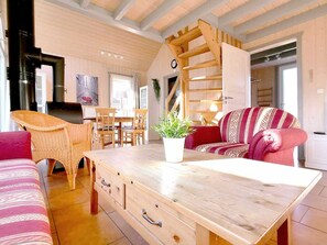 TV, fireplace - Seeperle with whirlpool incl. additional costs - Ferienpark Scharmützelsee (Wendisch Rietz)