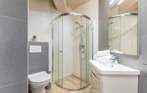 Douche, séchoir à cheveux