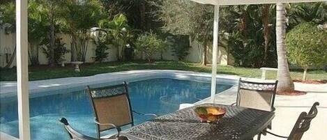 Una piscina climatizada