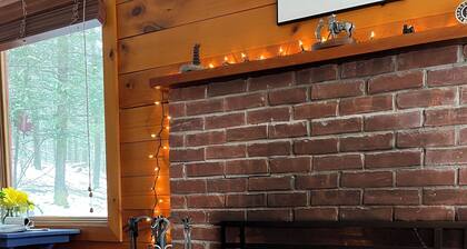 Beautiful, Tranquil Woodstock Mountain House in the Middle of 4 Wooded Acres