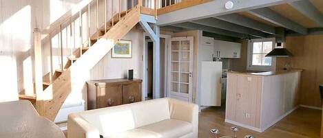 Fernseher, Kamin