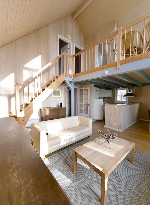 Fernseher, Kamin