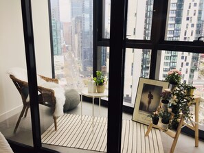 Exclusive Apartment, 2 Bedrooms, Accessible, City View | Balcony - Southbank Top CityView 2BR Apartment (Southbank)