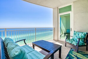 Terrace/patio - January/Feb Specials @ Aqua! Great condo! (Panama City Beach)