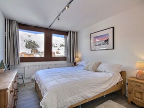 2 bedrooms, free WiFi - Renovated apartment 64m², 6 pers, balcony, Wi-Fi, slopes (La Plagne)