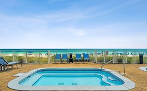 Indoor pool, outdoor pool - Beachfront Luxury!  Book now for best availability! (Panama City Beach)