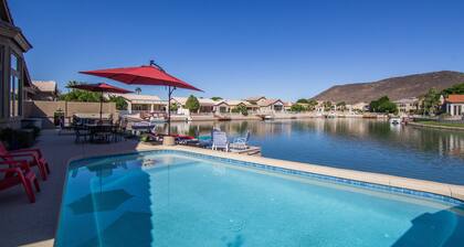 Lakefront Luxury Home Has Everything You Desire! Your Greatest Vacation EVER!