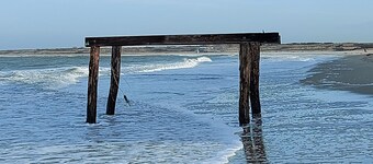 Chalet in eine wunderschöne Umgebung: Strand, Meer, Terrasse auf dem Süden.