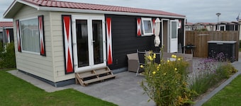 Koselig hytte i Zeeland ikke langt fra strendene, Veere, Domburg, Oostkapelle
