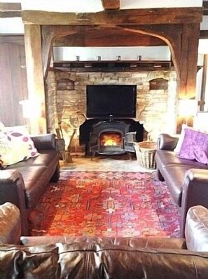 TV, fireplace, ping pong, books - Outstanding Self Catering Cottage With Beautiful Gardens (Albourne)