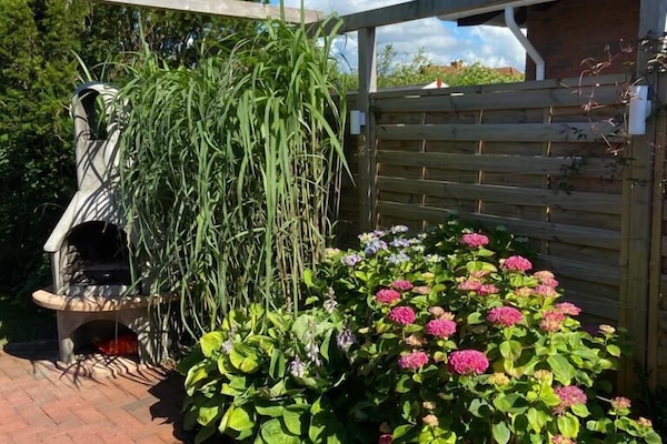 Terrasse im Sommer