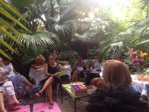 Outdoor dining