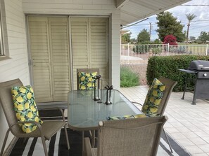 Outdoor dining