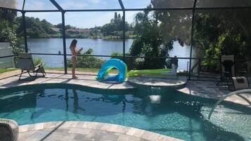 Außenpool, beheizter Pool