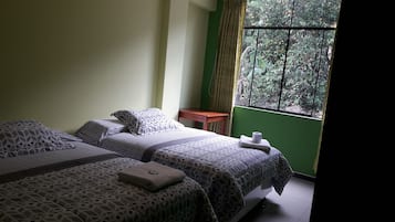 Family Room, 2 Double Beds, Non Smoking, Private Bathroom