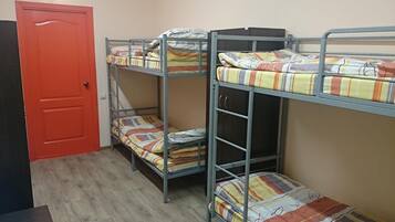 Free WiFi, bed sheets