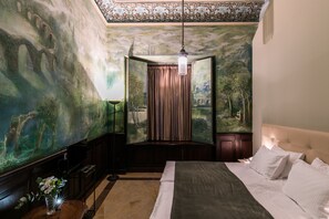 Caja de seguridad en la habitación, wifi gratis y ropa de cama 